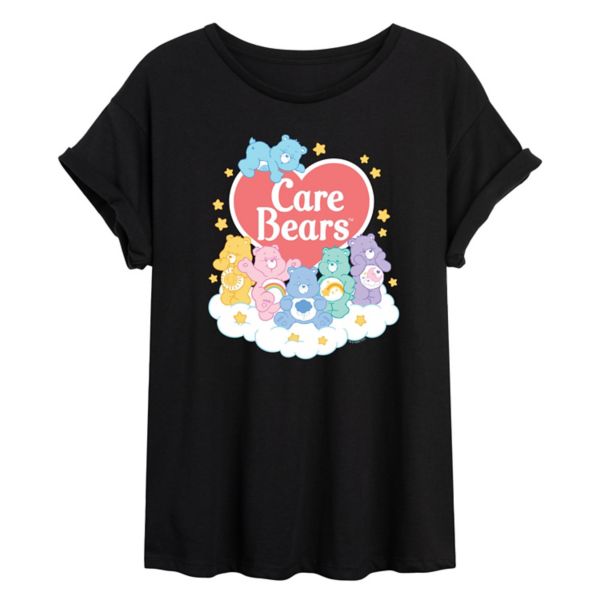 Футболка большого размера с изображением группы «Медведи заботы» в пастельных тонах Licensed Character, черный
Футболка большого размера с изображением группы «Медведи заботы» в пастельных тонах Licensed Character, черный