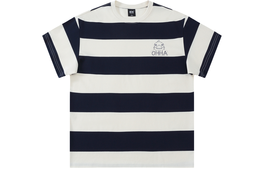 Футболка с коротким рукавом унисекс BTK, бело-голубая
Футболка с коротким рукавом унисекс BTK, бело-голубая