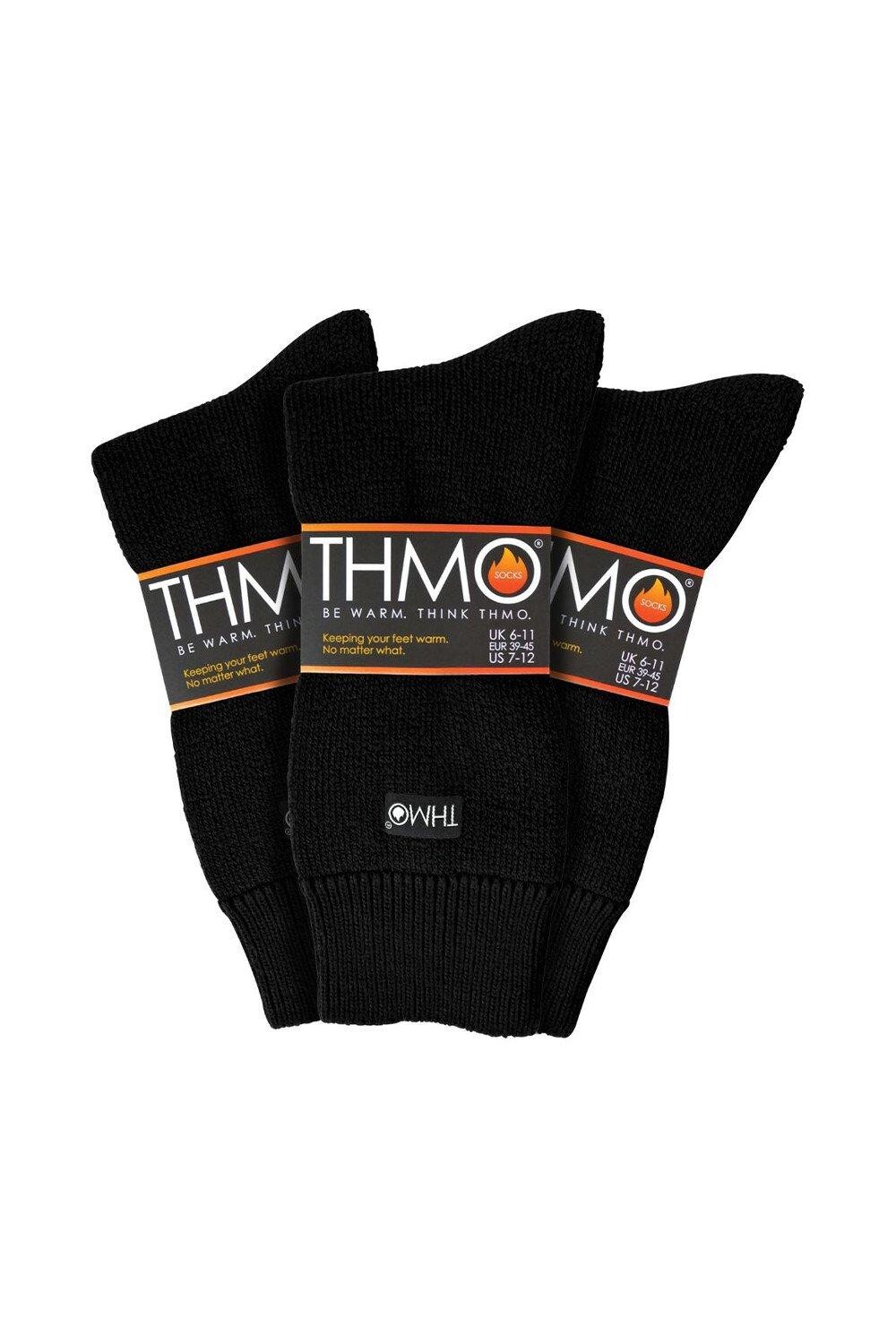 3 пары толстых зимних термоносков с начесом внутри и комфортным верхом THMO, черный
3 пары толстых зимних термоносков с начесом внутри и комфортным верхом THMO, черный