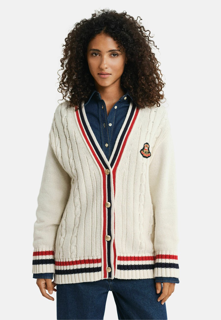 Кардиган GANT VARSITY CABLE , Cream/Beige
Кардиган GANT VARSITY CABLE , Cream/Beige