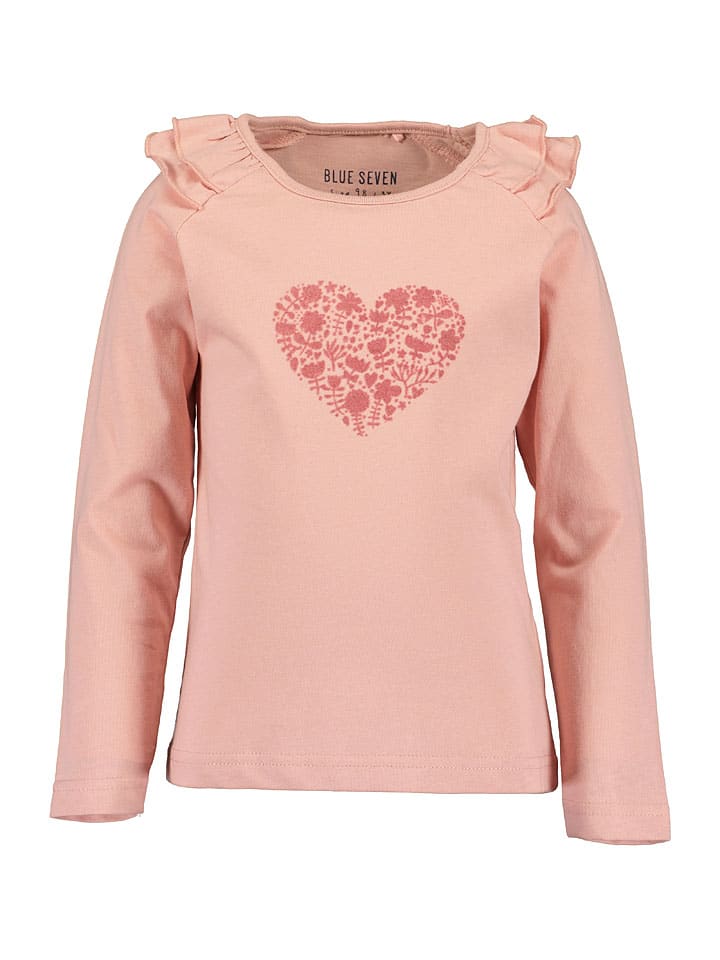 Рубашка с длинным рукавом Blue Seven, розовый
Рубашка с длинным рукавом Blue Seven, розовый
