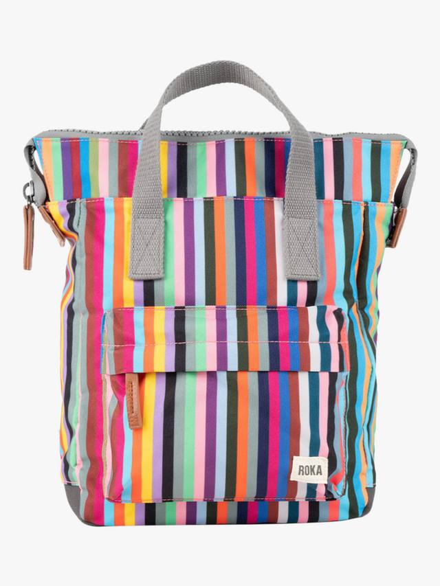 Маленький рюкзак Bantry B из переработанного холста ROKA London, 7L, Multi Stripe
Маленький рюкзак Bantry B из переработанного холста ROKA London, 7L, Multi Stripe