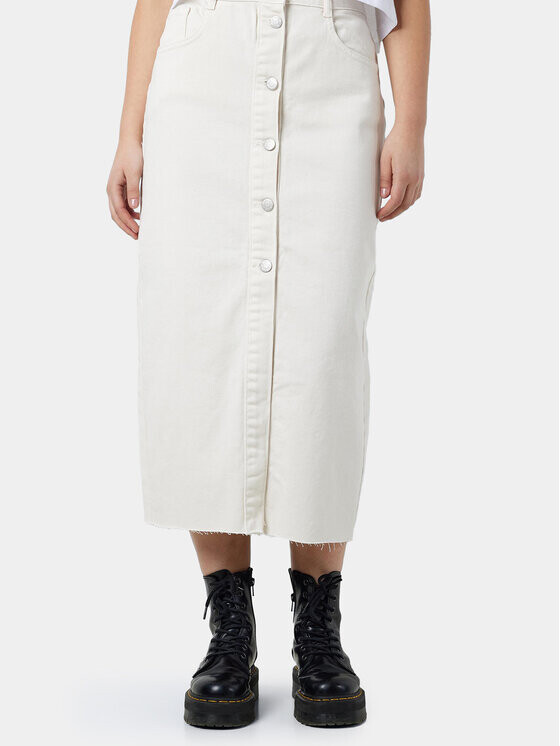 Джинсовая юбка стандартного кроя Noisy May, экрю
Джинсовая юбка стандартного кроя Noisy May, экрю