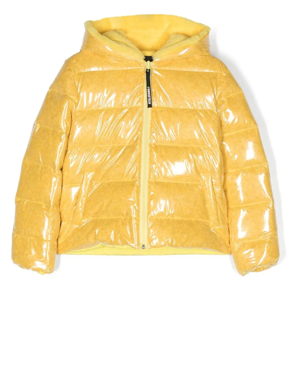 Глянцевый пуховик Goose Tech, желтый
Глянцевый пуховик Goose Tech, желтый