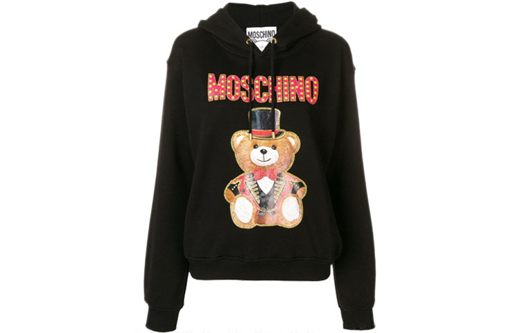 Свитер женский черный MOSCHINO
Свитер женский черный MOSCHINO