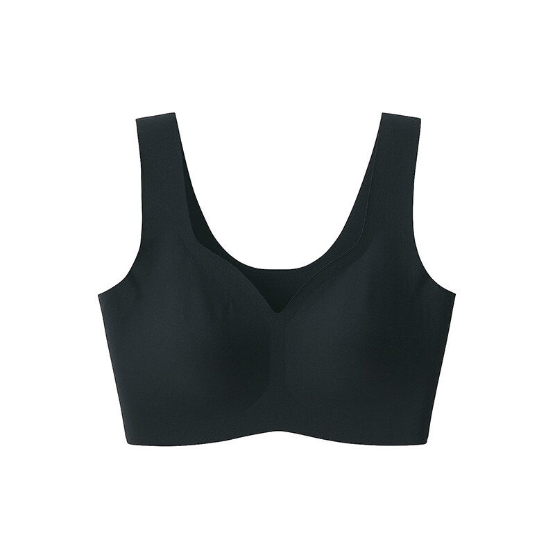 Бюстгальтер бесшовный Muji с подкладкой, черный
Бюстгальтер бесшовный Muji с подкладкой, черный