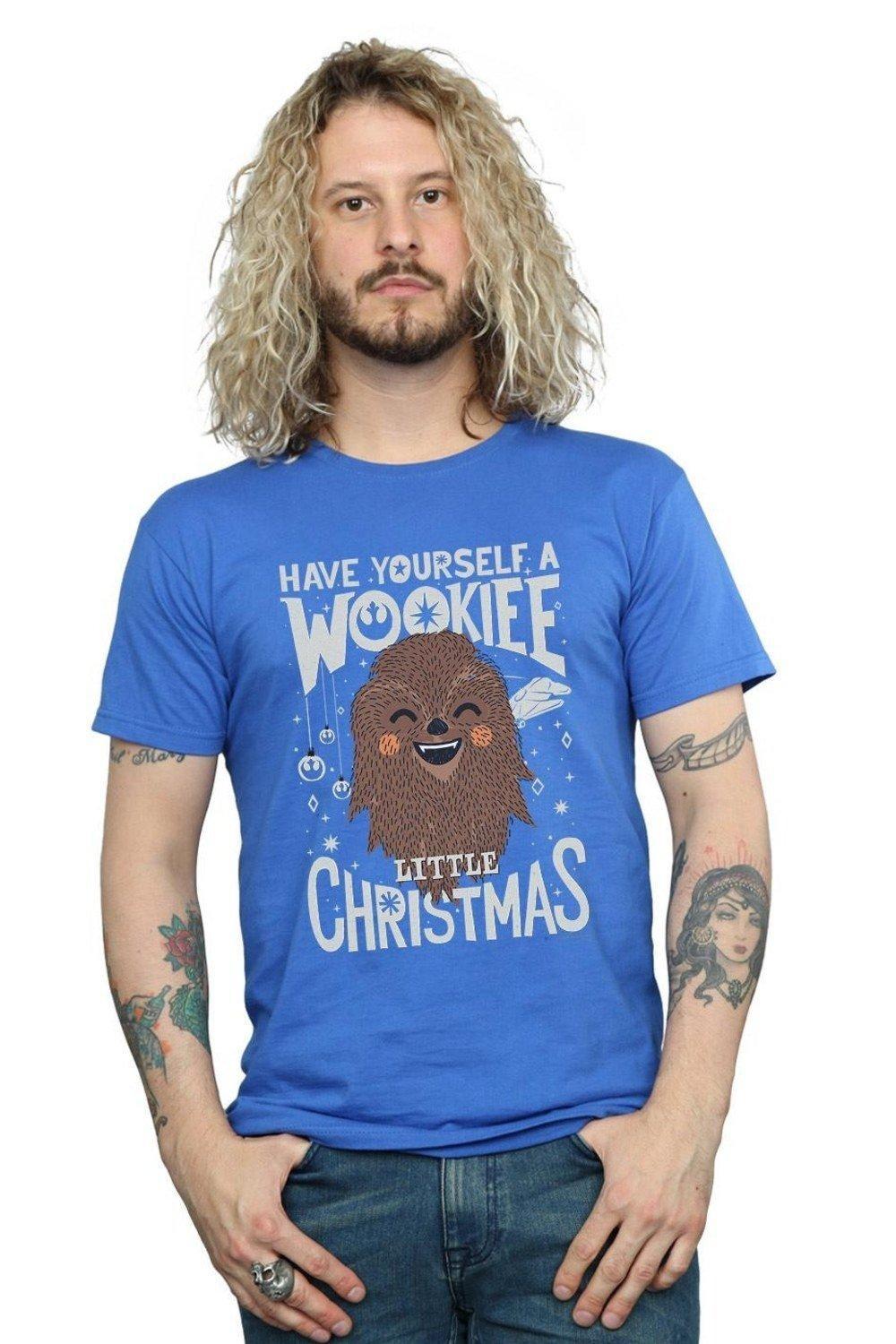 Рождественская футболка «Вуки» Star Wars, синий
Рождественская футболка «Вуки» Star Wars, синий