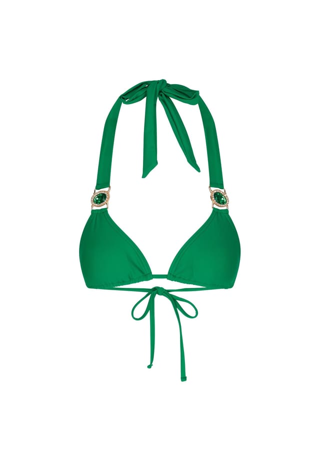 Верх бикини amour с завязками по бокам и великолепной отделкой камнями Moda Minx, цвет emerald
Верх бикини amour с завязками по бокам и великолепной отделкой камнями Moda Minx, цвет emerald