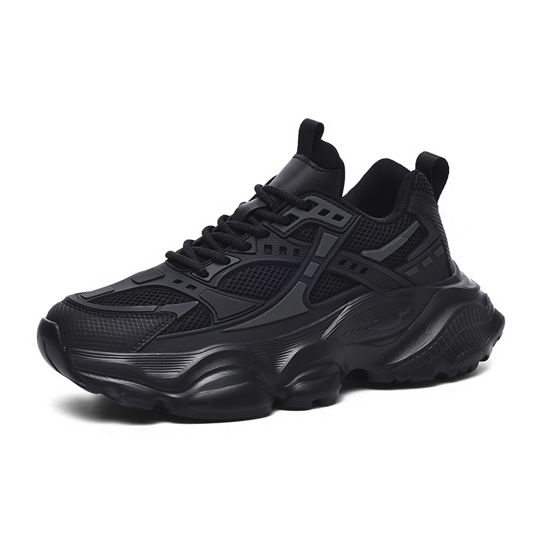 TONYBEAR Мужские черные беговые кроссовки, цвет Black 
TONYBEAR Мужские черные беговые кроссовки, цвет Black