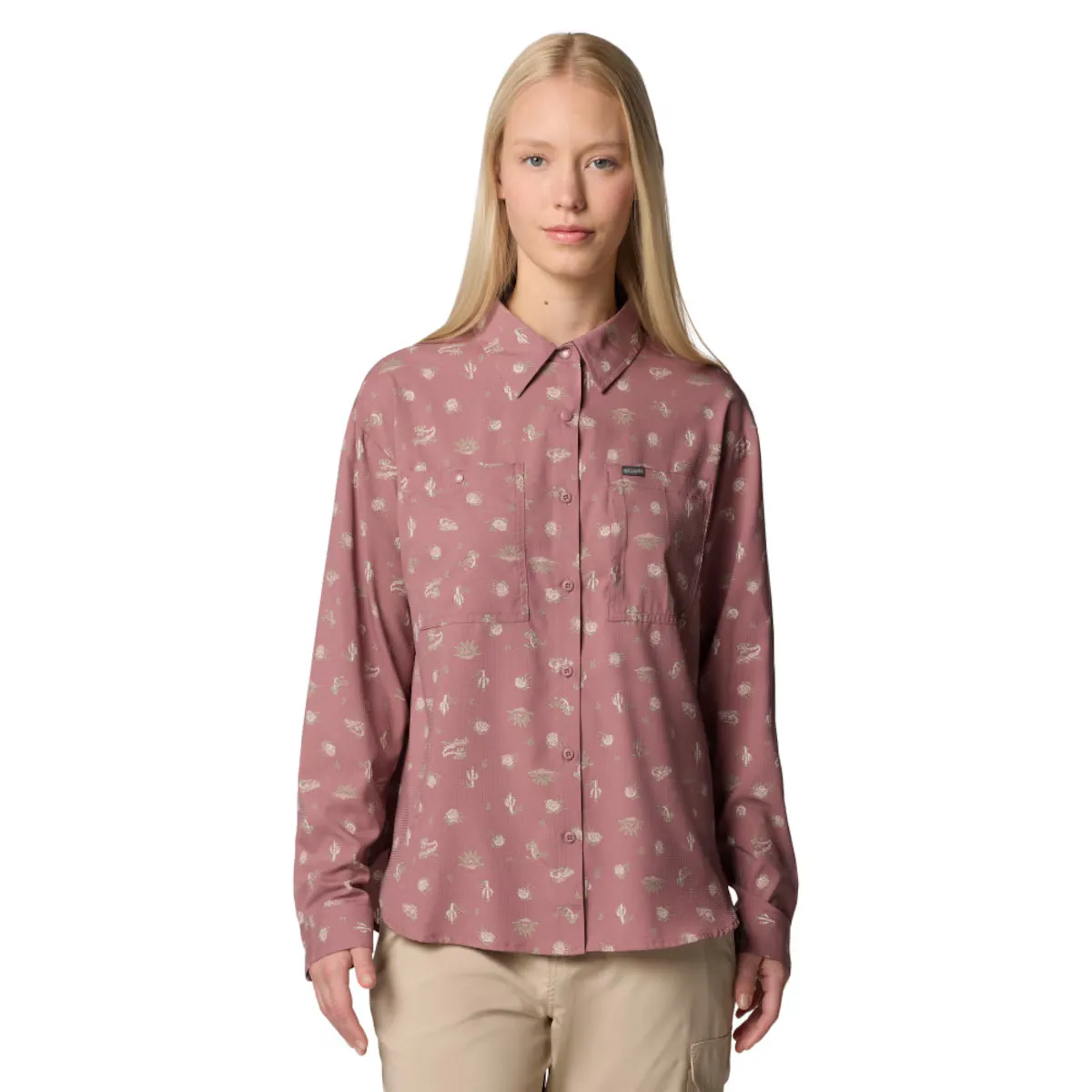 Женская рубашка Columbia Silver Ridge Utility, цвет Teja
Женская рубашка Columbia Silver Ridge Utility, цвет Teja