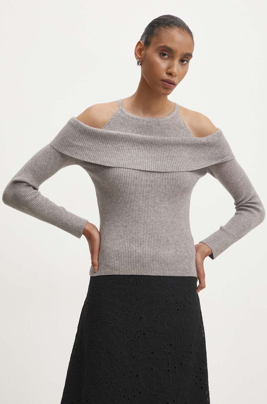 Свитер Answear Lab, серый 
Свитер Answear Lab, серый