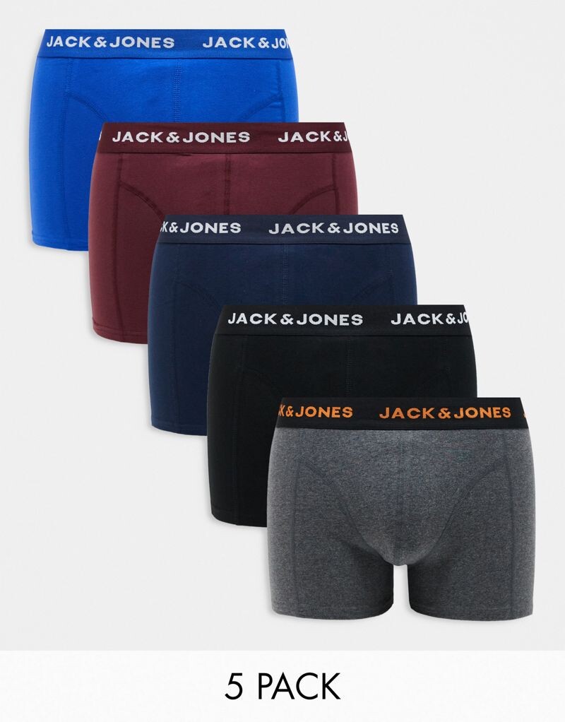 Разноцветные плавки Jack & Jones (5 штук) 
Разноцветные плавки Jack & Jones (5 штук)