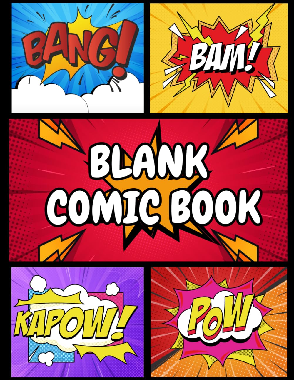 Blank Comic Book: Create Your Own Comic Book (Independently published)
Blank Comic Book: Create Your Own Comic Book (Independently published)