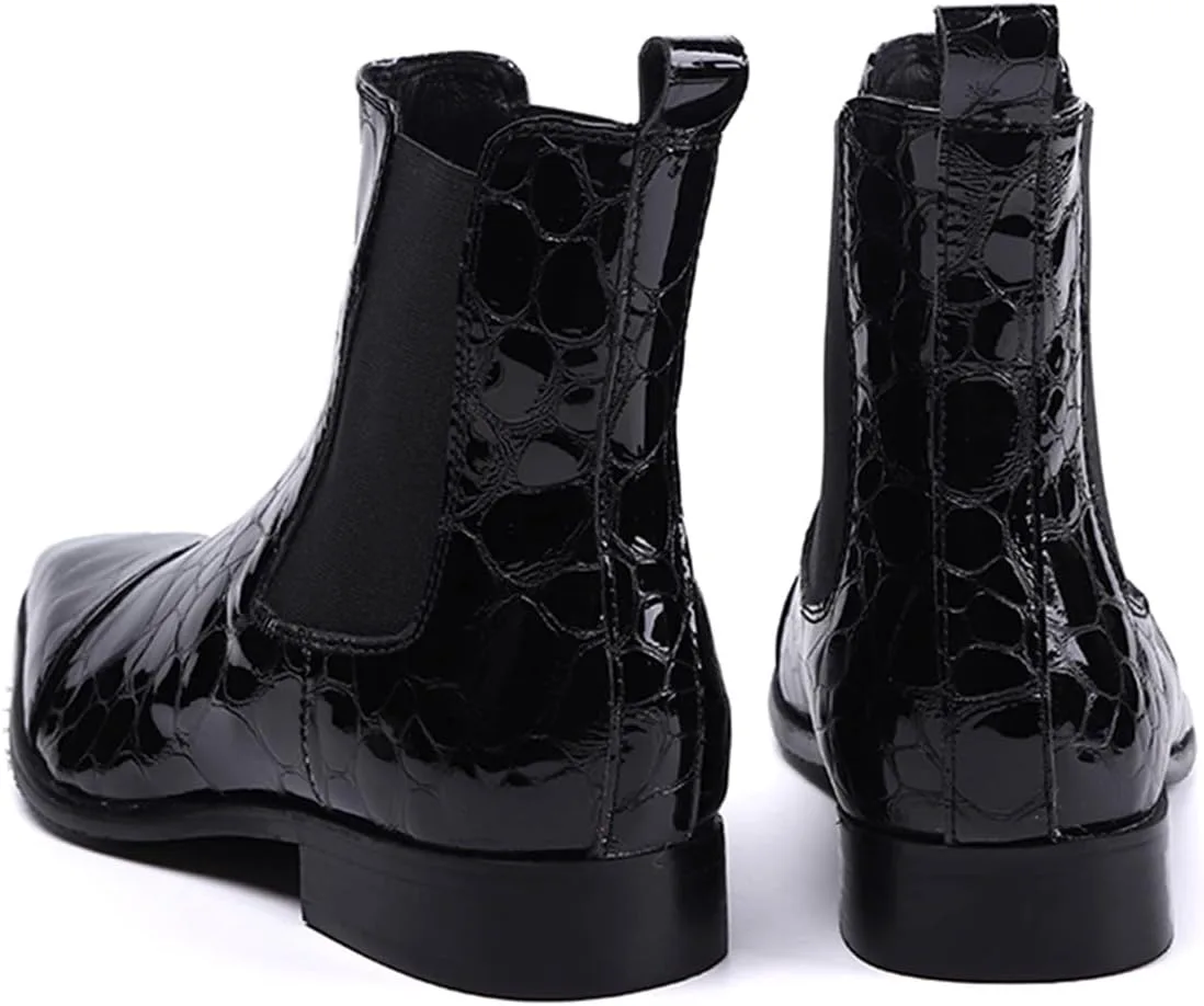 Ботинки Chelsea Santimon мужские, повседневные, из натуральной кожи, черные
Ботинки Chelsea Santimon мужские, повседневные, из натуральной кожи, черные