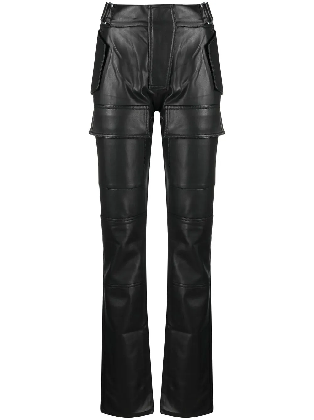 Прямые брюки из искусственной кожи Misbhv, черный
Прямые брюки из искусственной кожи Misbhv, черный