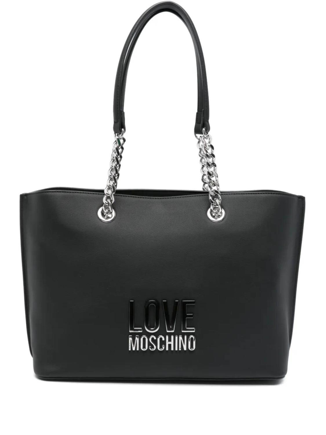 Сумка-тоут с логотипом Love Moschino, черный
Сумка-тоут с логотипом Love Moschino, черный