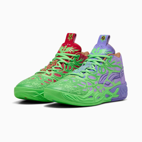 Баскетбольные кроссовки для больших детей Puma X Lamelo Ball X Tmnt Mb.04 Raphael And Donatello, зеленый
Баскетбольные кроссовки для больших детей Puma X Lamelo Ball X Tmnt Mb.04 Raphael And Donatello, зеленый