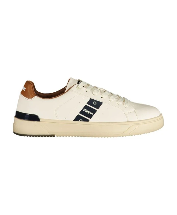 Белые полиэстеровые кроссовки для мужчин Blauer, белый
Белые полиэстеровые кроссовки для мужчин Blauer, белый