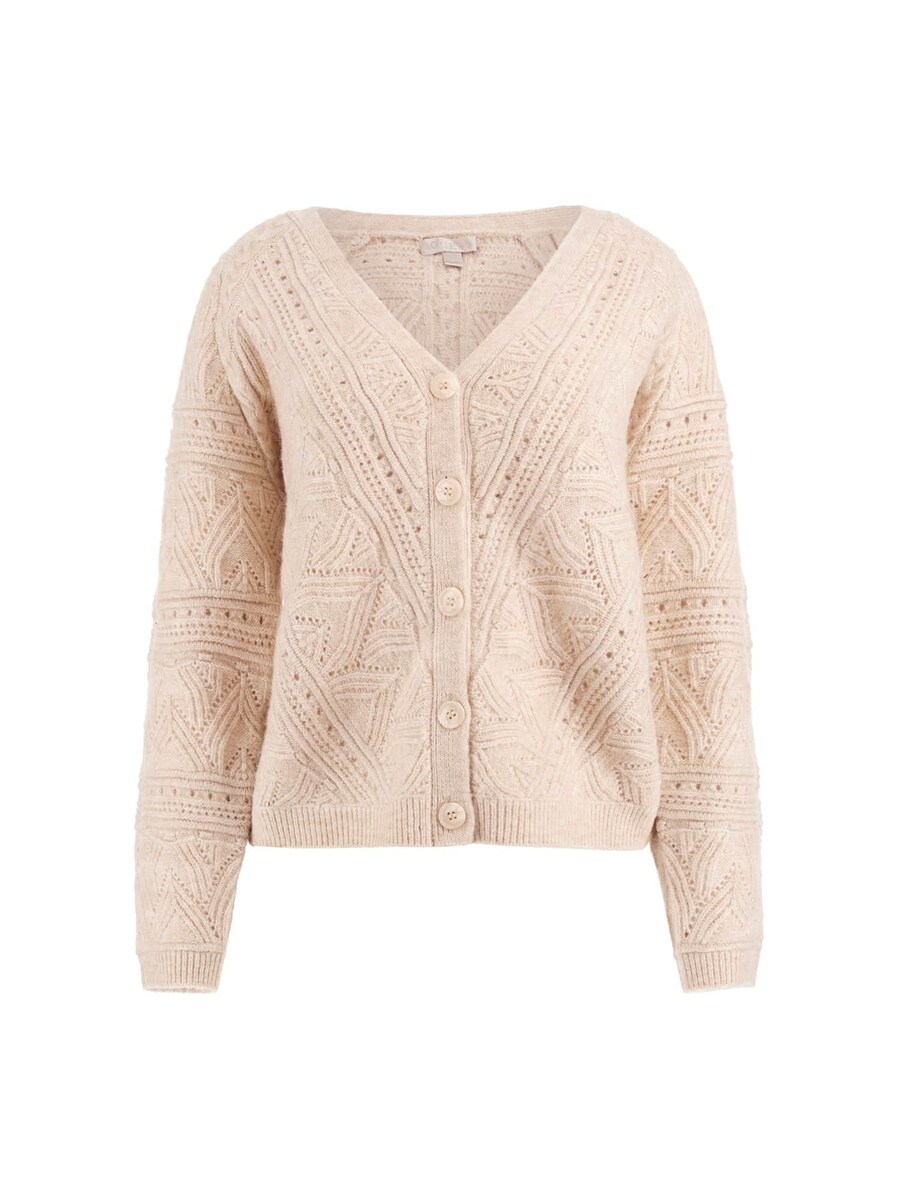 Вязаный кардиган GUESS, светло-бежевый
Вязаный кардиган GUESS, светло-бежевый
