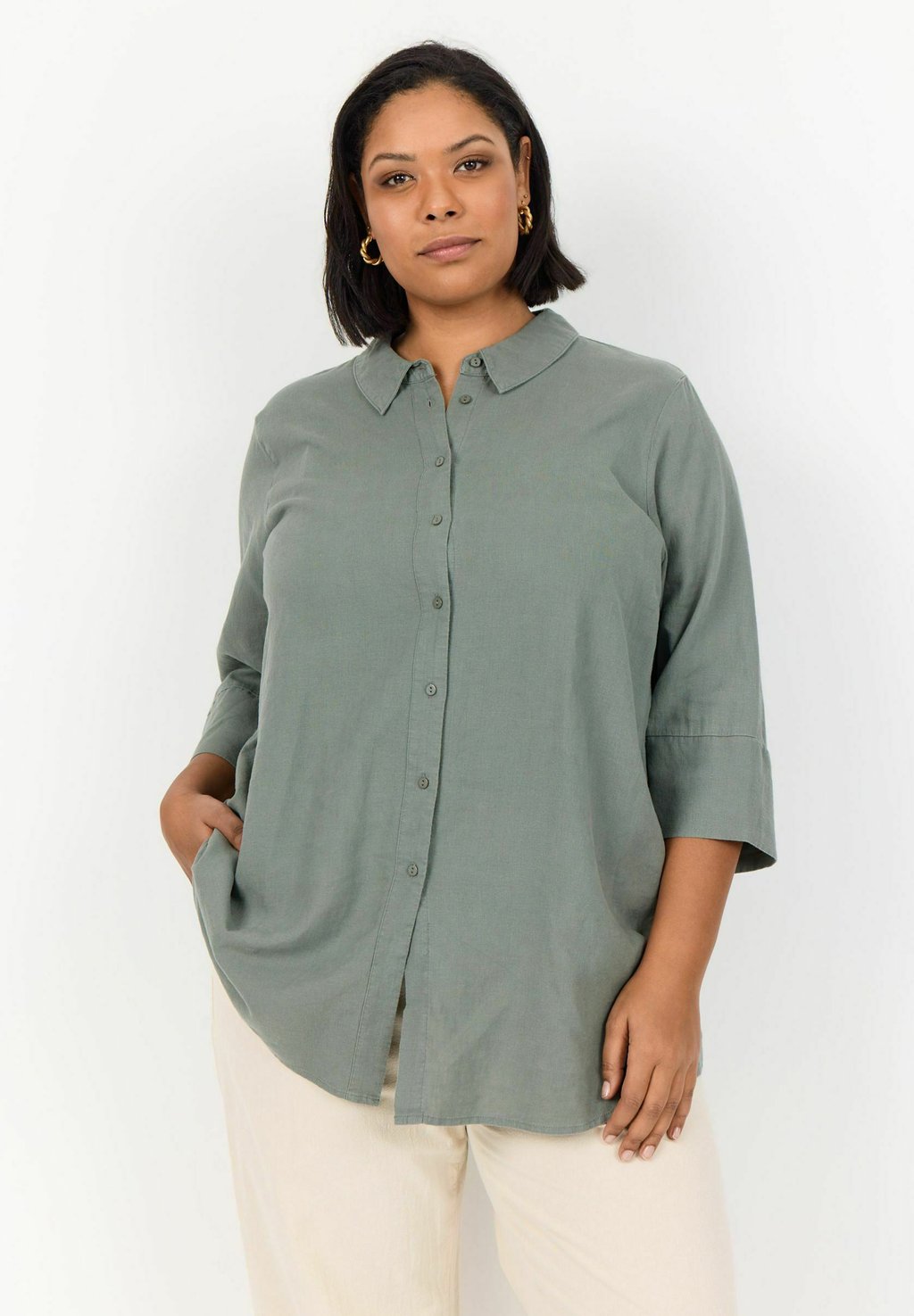 Блузка на пуговицах WA-CORINNA 12 Wasabi Concept, зеленый
Блузка на пуговицах WA-CORINNA 12 Wasabi Concept, зеленый