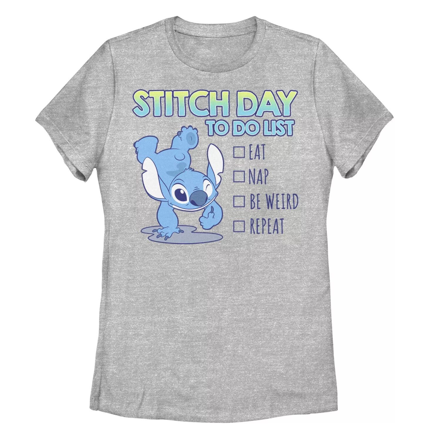 Детская футболка Disney Lilo & Stitch 626 Stitch Day To Do List Licensed Character
Детская футболка Disney Lilo & Stitch 626 Stitch Day To Do List Licensed Character