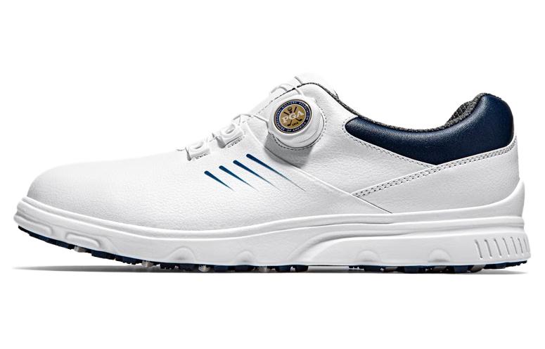 PGA Легкие и износостойкие мужские низкие гольф-туфли бело-синие, цвет White Navy Blue
PGA Легкие и износостойкие мужские низкие гольф-туфли бело-синие, цвет White Navy Blue