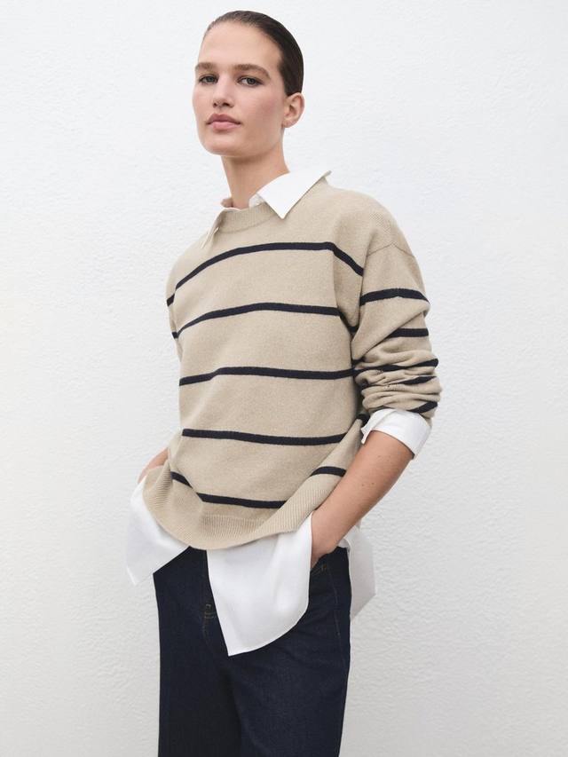 Джемпер Marina Stripe Mango, Pastel Grey
Джемпер Marina Stripe Mango, Pastel Grey