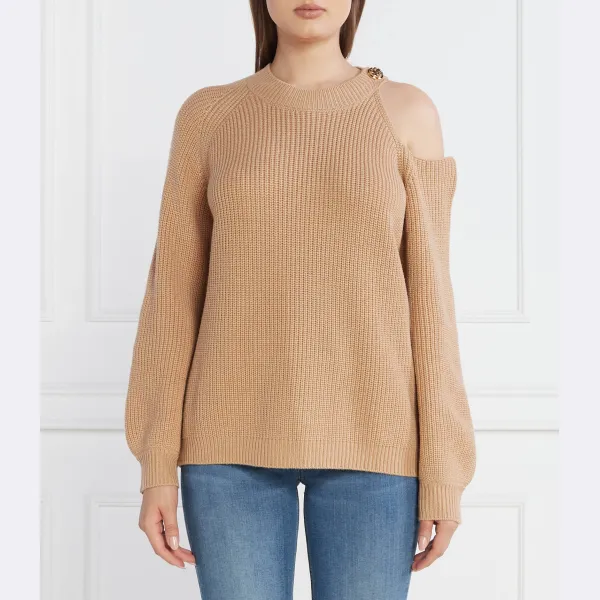 Свитер обычного кроя с добавлением шерсти Liu Jo, коричневый
Свитер обычного кроя с добавлением шерсти Liu Jo, коричневый