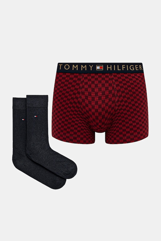 Комплект из боксеров и носков Tommy Hilfiger, бордовый
Комплект из боксеров и носков Tommy Hilfiger, бордовый