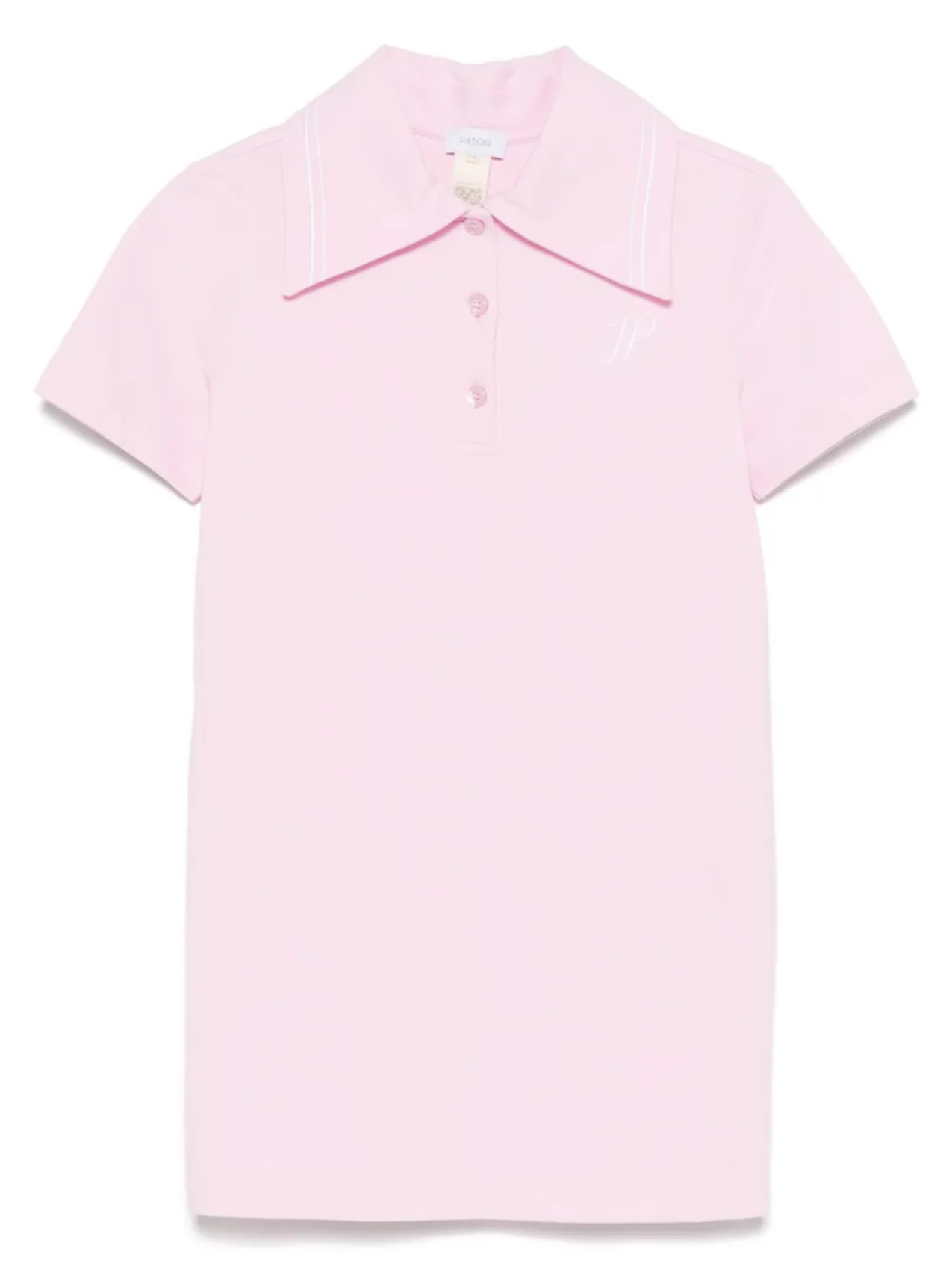 Patou платье с воротником поло и монограммой, розовый
Patou платье с воротником поло и монограммой, розовый