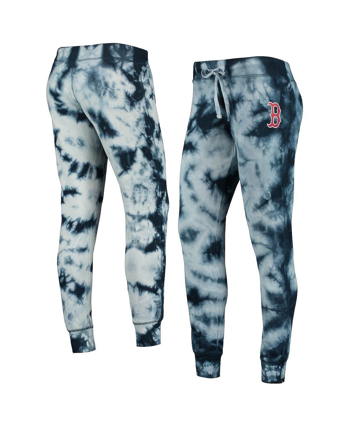 Женские темно-синие брюки-джоггеры Boston Red Sox с принтом тай-дай New Era, темно-синий 
Женские темно-синие брюки-джоггеры Boston Red Sox с принтом тай-дай New Era, темно-синий