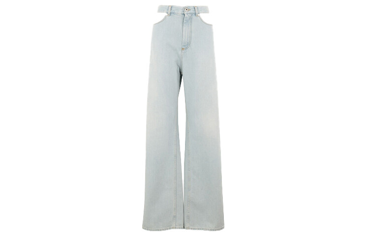 Джинсы женские Maison Margiela с рваными карманами, светло-голубой
Джинсы женские Maison Margiela с рваными карманами, светло-голубой