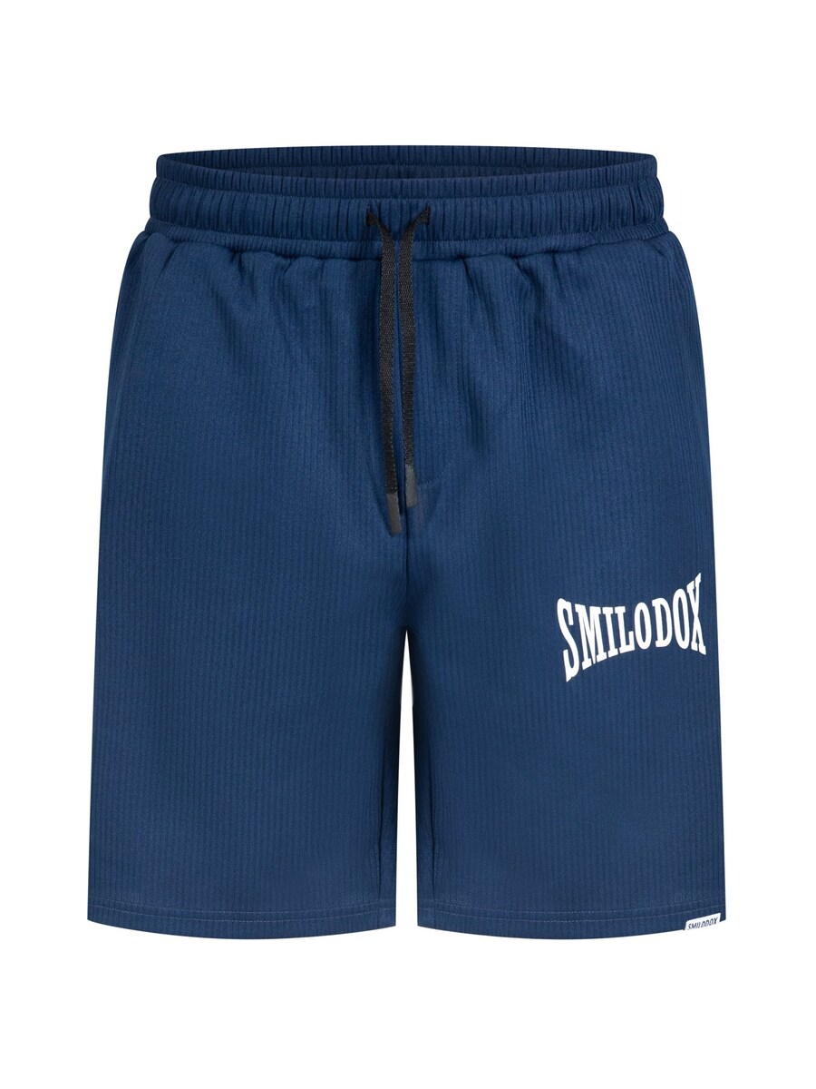 Тренировочные брюки свободного кроя Smilodox Classic Ripp, синий
Тренировочные брюки свободного кроя Smilodox Classic Ripp, синий