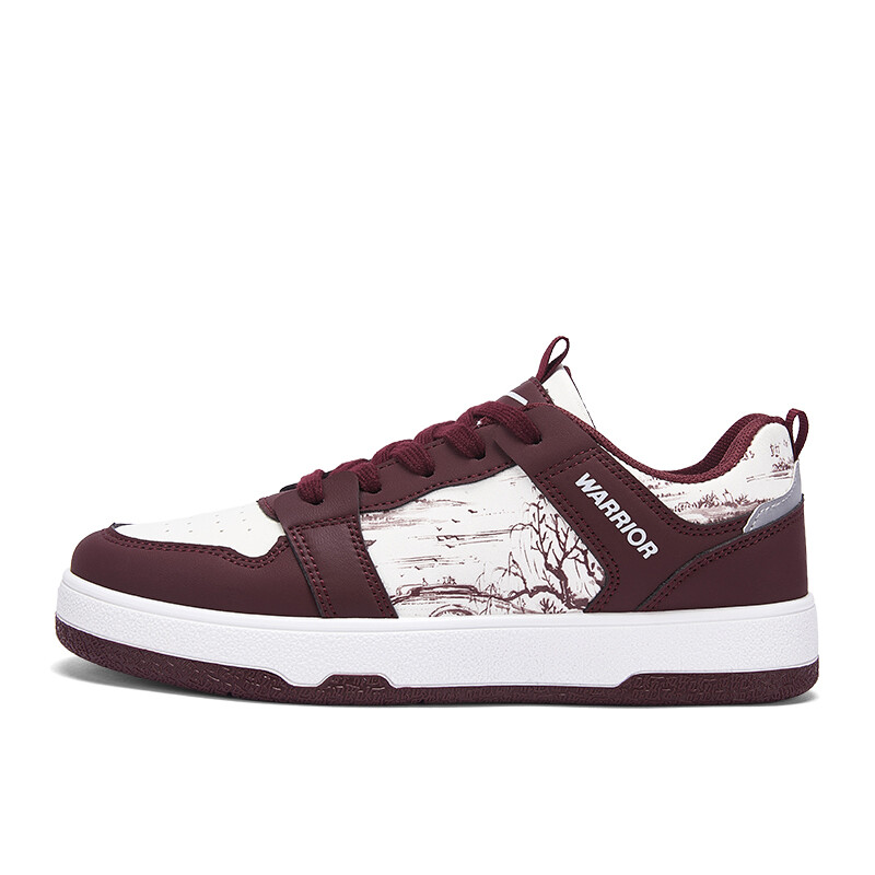 Кеды, скейтборд обувь унисекс низкий верх бордовый Warrior
Кеды, скейтборд обувь унисекс низкий верх бордовый Warrior
