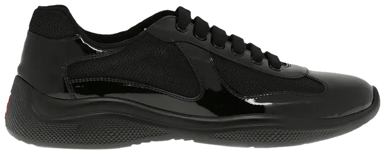 Кроссовки Prada America's Cup Low 'Black', черный 
Кроссовки Prada America's Cup Low 'Black', черный