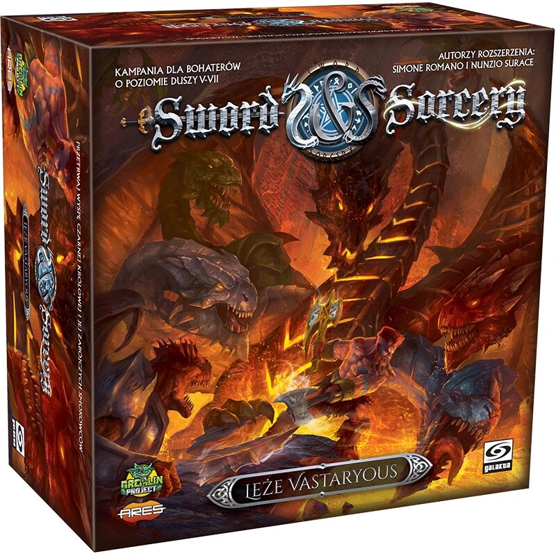 Sword & Sorcery: Lair of Vastaryous, настольная игра, Галактика Galakta
Sword & Sorcery: Lair of Vastaryous, настольная игра, Галактика Galakta