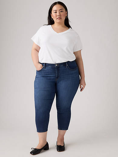 Женские джинсы-капри 311 Shaping Skinny (размер Plus) Levi's, цвет Lapis Amidst - Dark Wash
Женские джинсы-капри 311 Shaping Skinny (размер Plus) Levi's, цвет Lapis Amidst - Dark Wash
