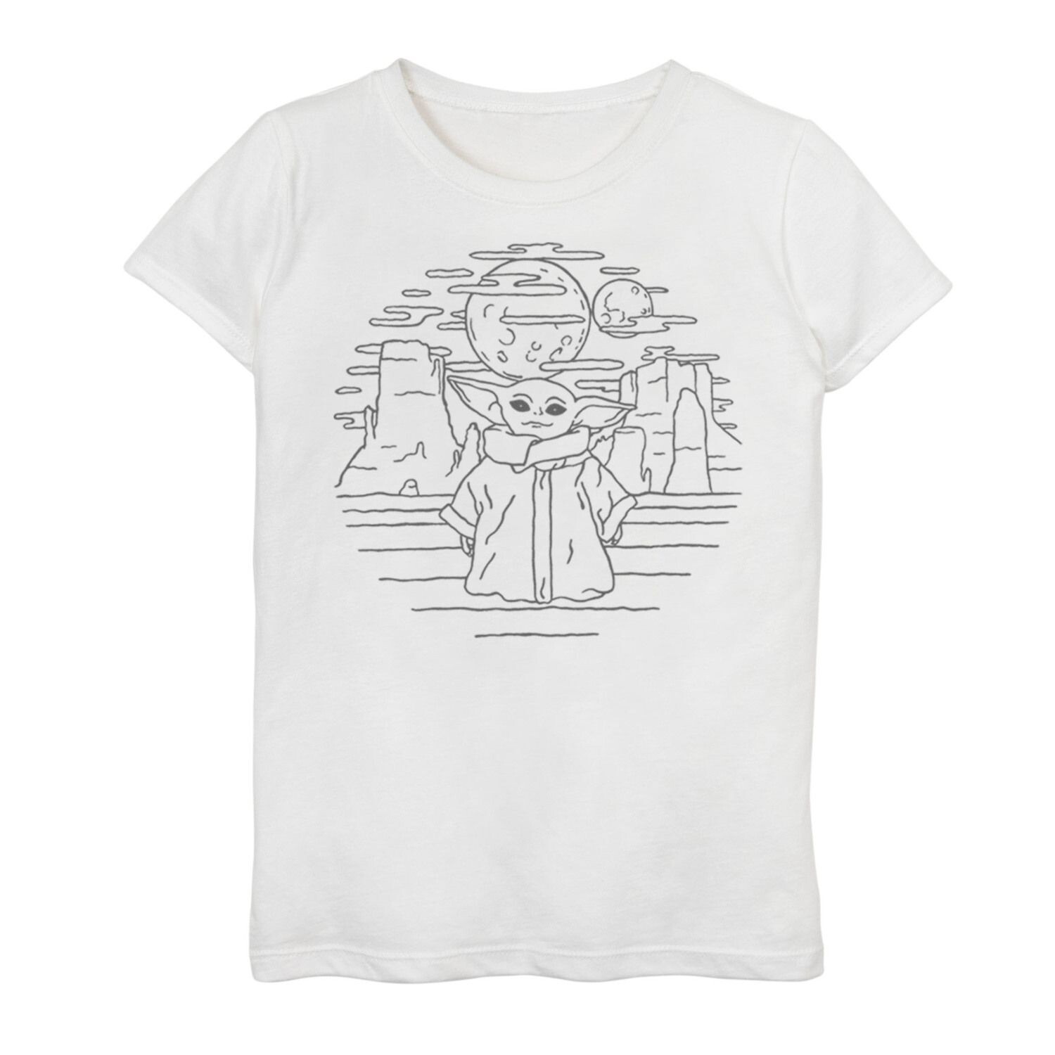 Футболка с рисунком «Дудл» для девочек 7–16 лет, «Звездные войны», «Мандалорец, дитя» или «Малышка Йода» Star Wars
Футболка с рисунком «Дудл» для девочек 7–16 лет, «Звездные войны», «Мандалорец, дитя» или «Малышка Йода» Star Wars