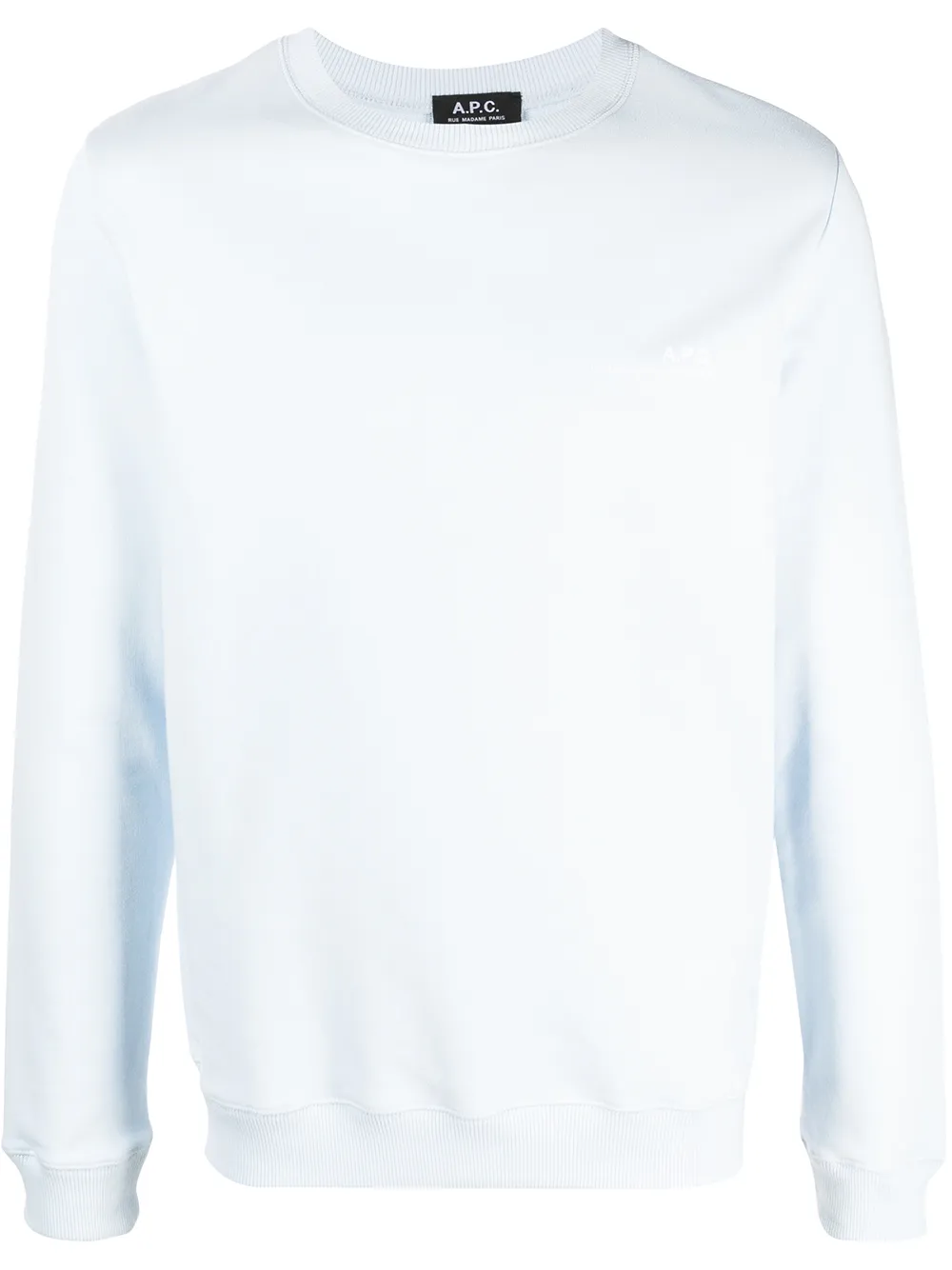 Толстовка с логотипом A.P.C., синий
Толстовка с логотипом A.P.C., синий