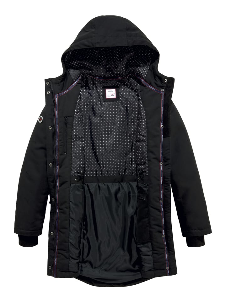 Длинная куртка черного цвета Kangaroos
Длинная куртка черного цвета Kangaroos