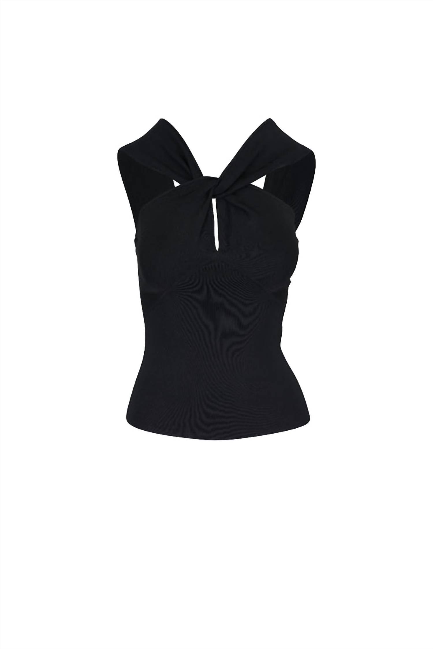 Женский топ на запах с запахом Crush в черном цвете Zimmermann
Женский топ на запах с запахом Crush в черном цвете Zimmermann