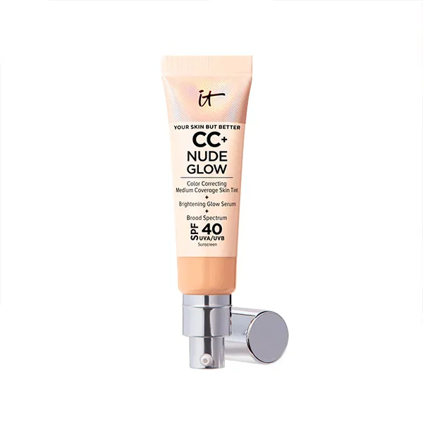Составляют основу Cc+ Nude Glow Spf 40 It Cosmetics, цвет medium
Составляют основу Cc+ Nude Glow Spf 40 It Cosmetics, цвет medium