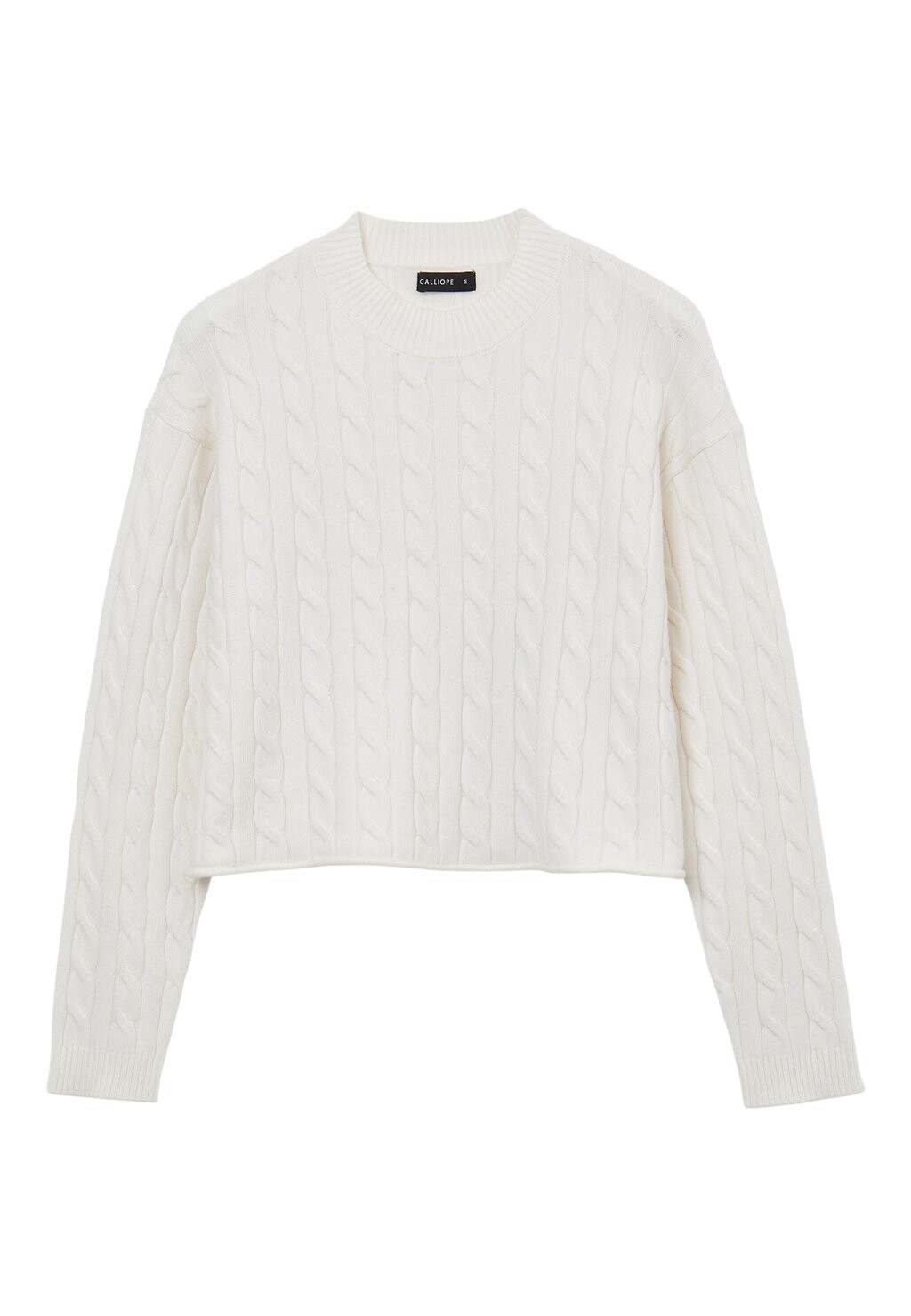 Джемпер CROP TRECCE Calliope, белый
Джемпер CROP TRECCE Calliope, белый