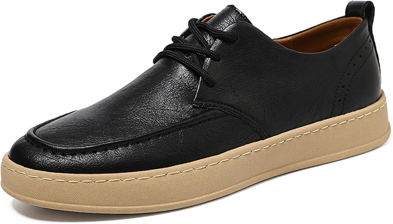 Мужские кожаные модные кроссовки на шнуровке, удобные и дышащие, низкие, повседневные, деловые оксфорды Lossarye, черный
Мужские кожаные модные кроссовки на шнуровке, удобные и дышащие, низкие, повседневные, деловые оксфорды Lossarye, черный