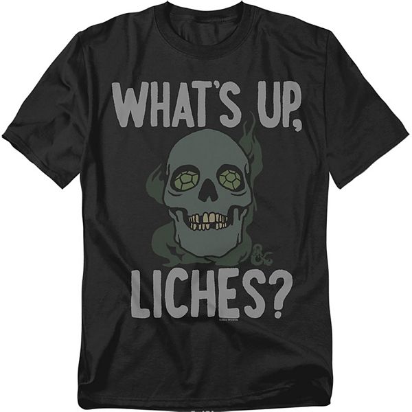 Футболка Big & Tall с принтом Dungeons and Dragons What's Up Liches Licensed Character
Футболка Big & Tall с принтом Dungeons and Dragons What's Up Liches Licensed Character
