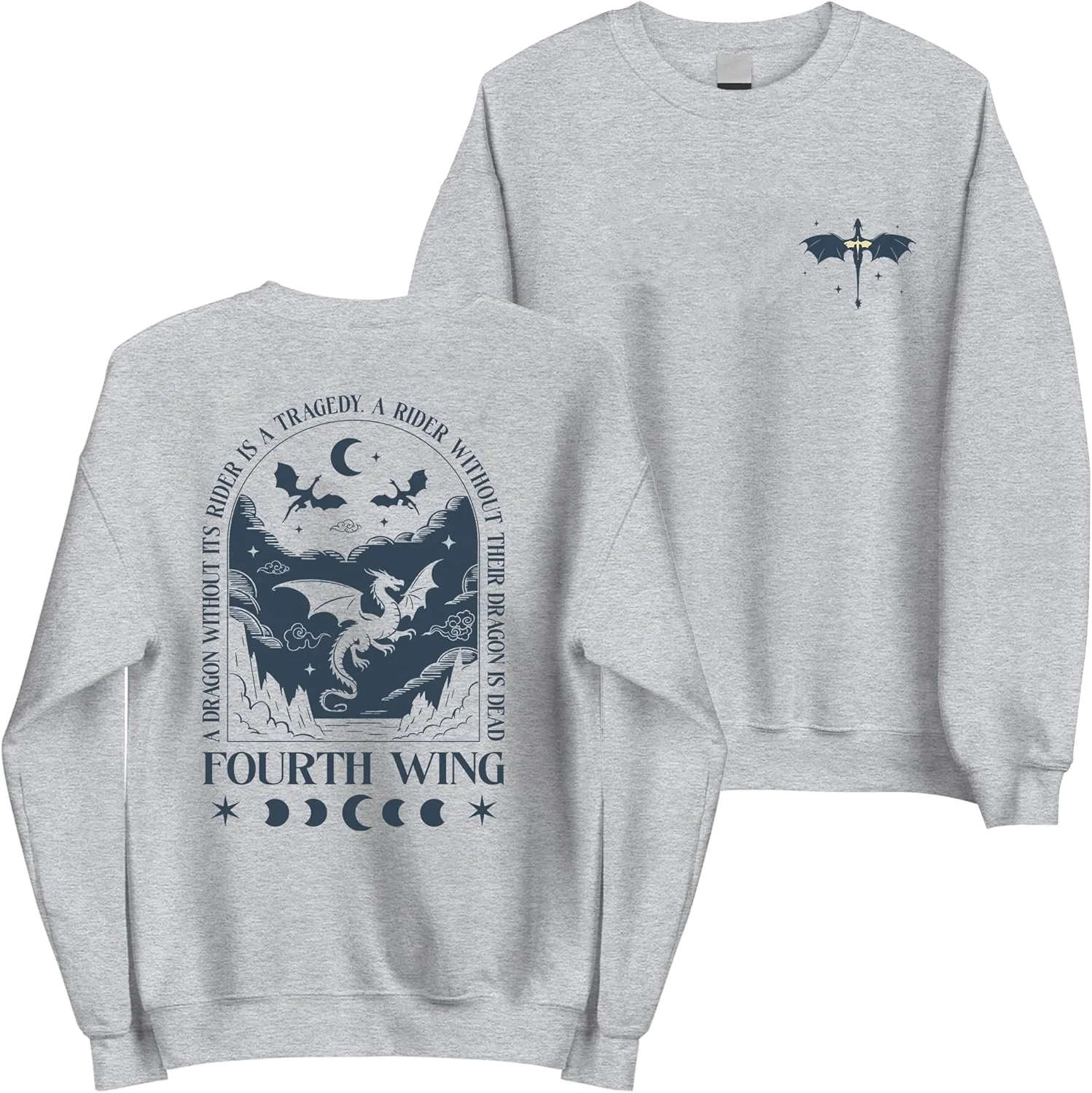 Свитшот Fourth Wing - толстовка Basgiath War College, свитер Violet Sorrengail Xaden Riorson MadalenStore
Свитшот Fourth Wing - толстовка Basgiath War College, свитер Violet Sorrengail Xaden Riorson MadalenStore