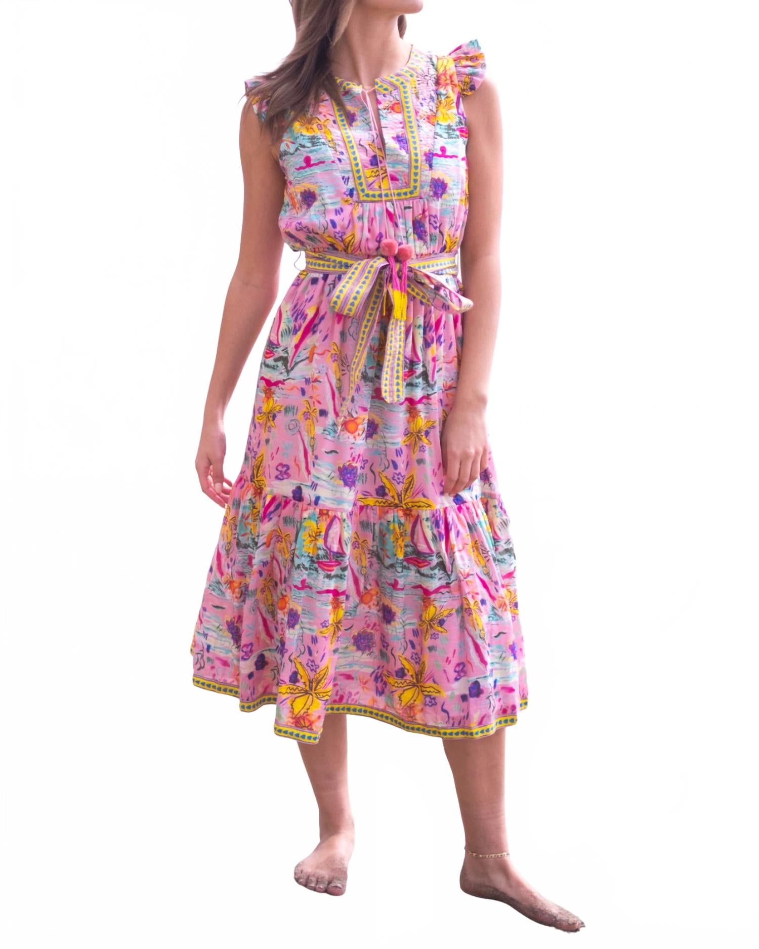 Платье миди Лола в солнечном принте Bell by Alicia Bell, Sunshine Print
Платье миди Лола в солнечном принте Bell by Alicia Bell, Sunshine Print