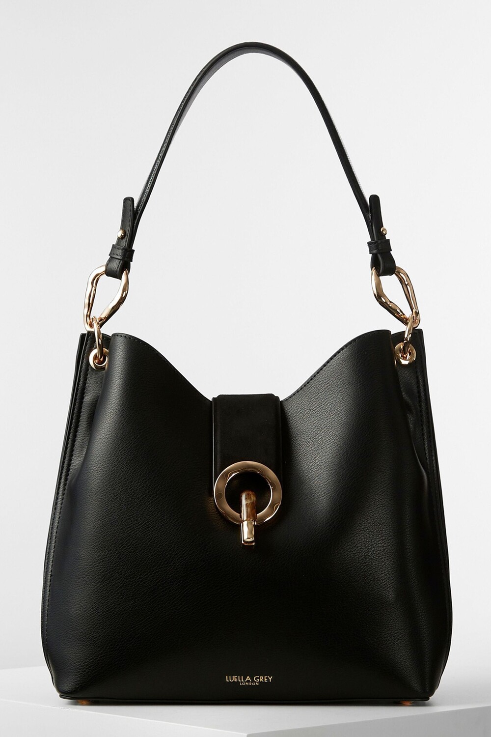 Сумка-Тоут в стиле хобо Luella Grey, черный
Сумка-Тоут в стиле хобо Luella Grey, черный