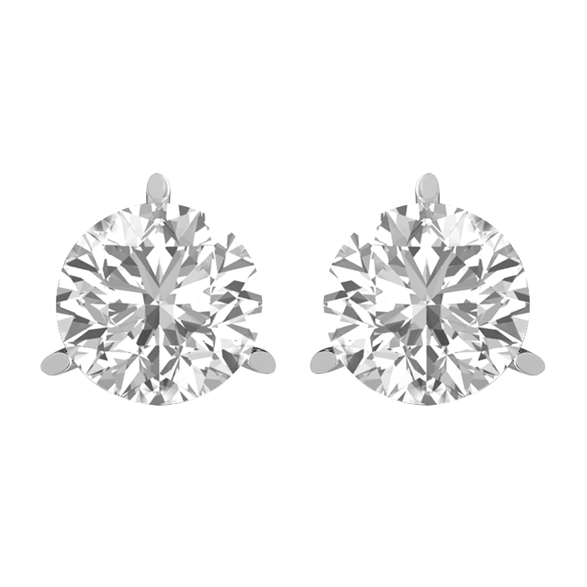 Серьги-гвоздики с 3 зубцами, 14-каратное золото, 6 карат, круглые выращенные в лаборатории бриллианты Diamond2Deal, белый
Серьги-гвоздики с 3 зубцами, 14-каратное золото, 6 карат, круглые выращенные в лаборатории бриллианты Diamond2Deal, белый