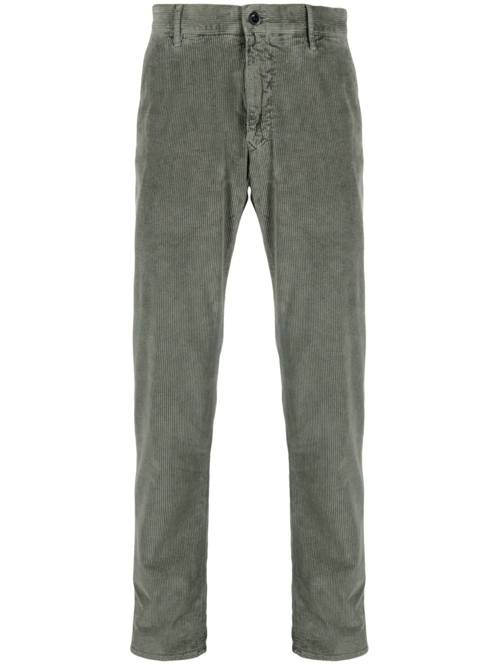 Зауженные вельветовые брюки с вышитым логотипом Incotex, зеленый
Зауженные вельветовые брюки с вышитым логотипом Incotex, зеленый